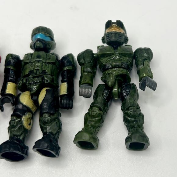 HALO Mega Bloks Construx Blue Covenant Spartan UNSC Marine Green Lot Bundle 4 - Picture 5 of 5